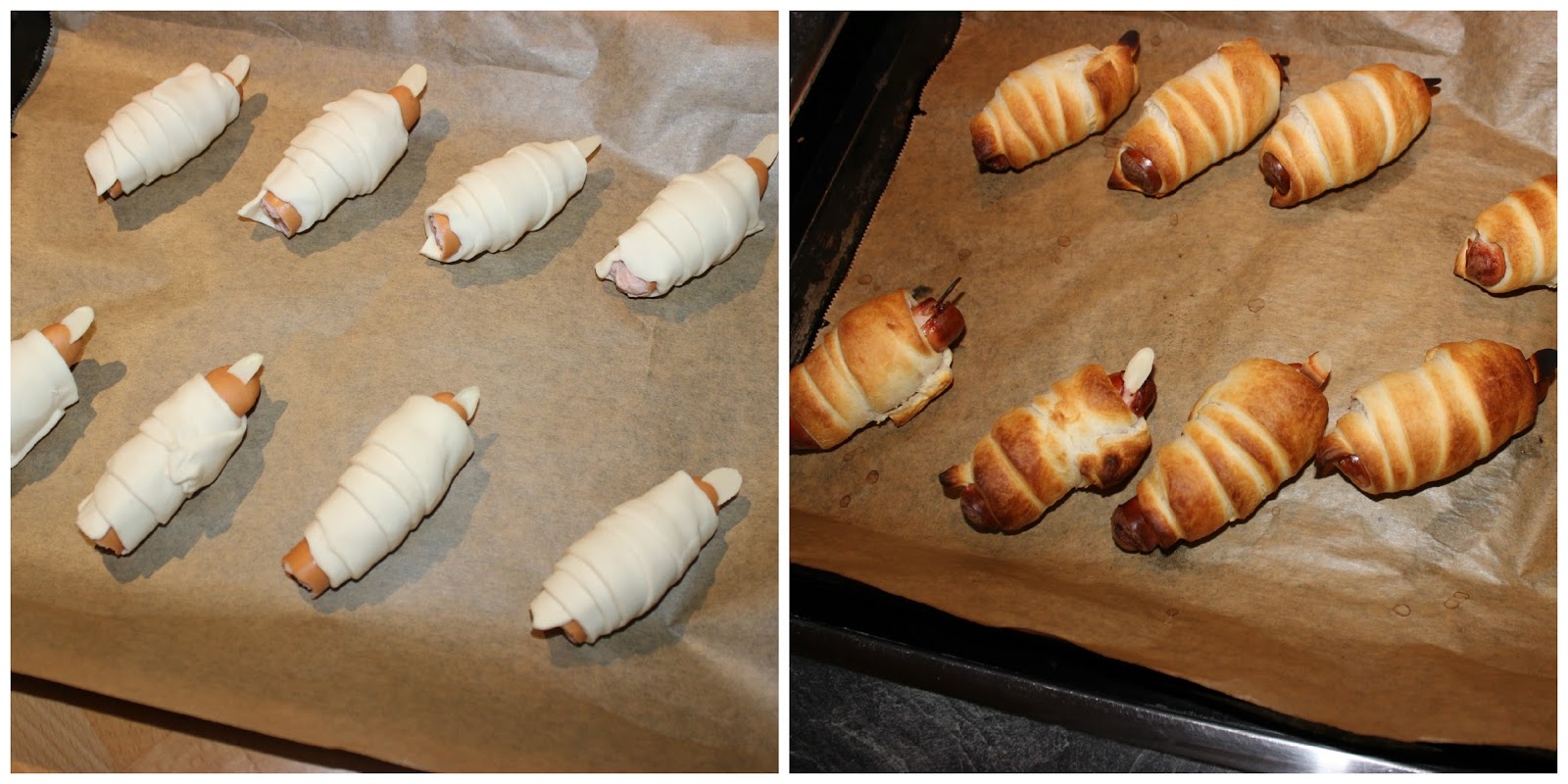 Lia Liebling: Halloween Snack - blutige Finger im Verband