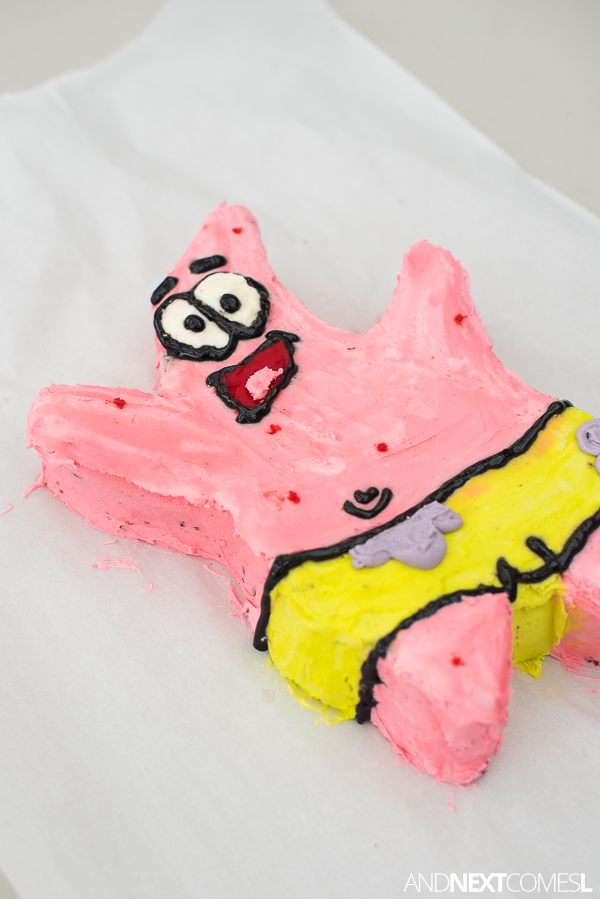 Patrick From Spongebob Birthday Cake And Next Comes L