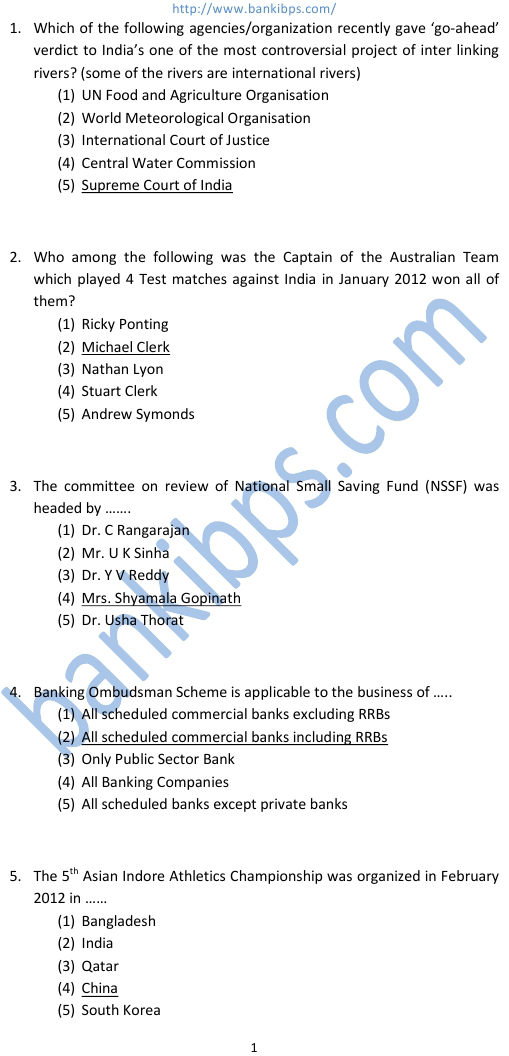 sample papers for ibps po exam