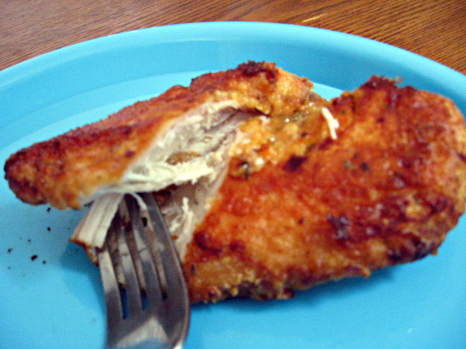 The Cooking Actress: Oven Fried Chicken