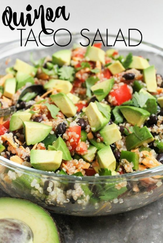 Quinoa Taco Salad - Erista Healthy Recipes