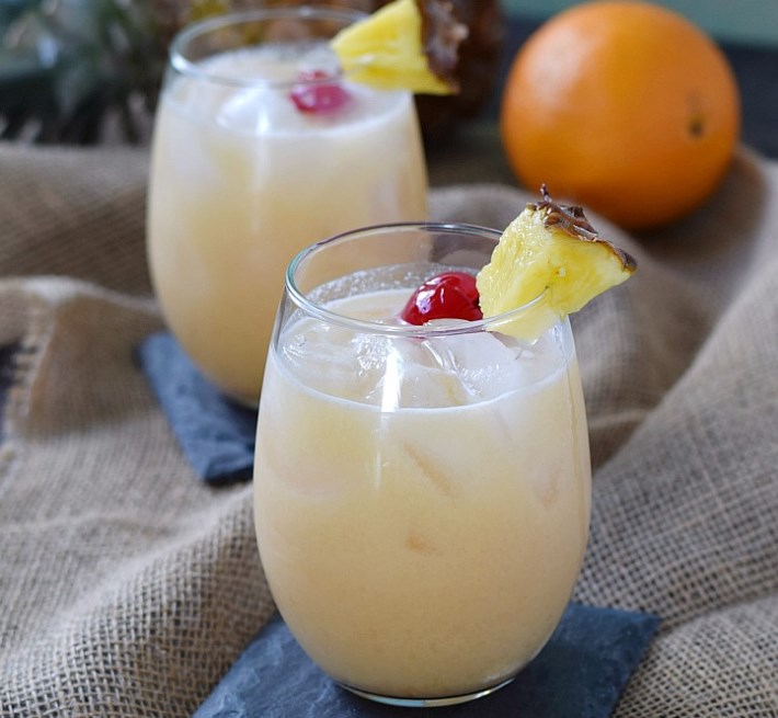 Tropical Painkiller #cocktail #drinks