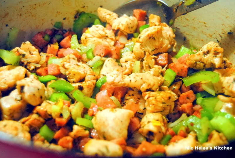 Chicken and Ham Jambalaya