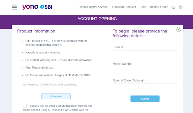 SBI Online Account Opening in Just 10 Minutes SBI Online Account Opening in Just 10 Minutes