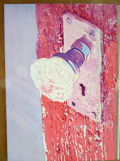 Progress On Door Knob On Red Door Progress On Door Knob On Red Door