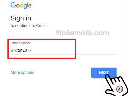 Google mail sign in