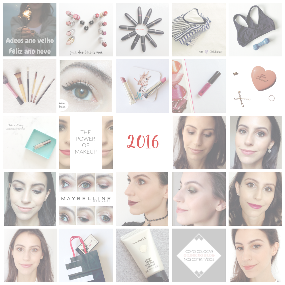 Retrospectiva New in Makeup 2016 - New in Makeup
