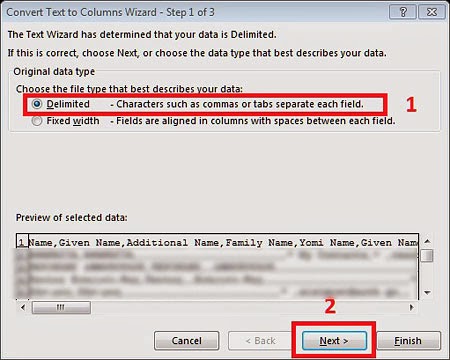 Text To Column Method 3 Text To Column Method 3
