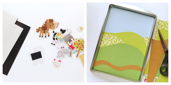 Doodlebug Design Inc Blog: Down On The Farm | Magnetic Game by Nathalie