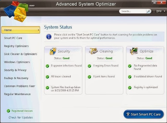 Advanced System Optimizer 3.5