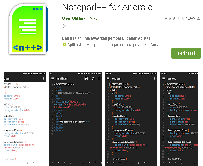 Cara Mengedit File Html Dan Php Di Android Kumpulan Remaja