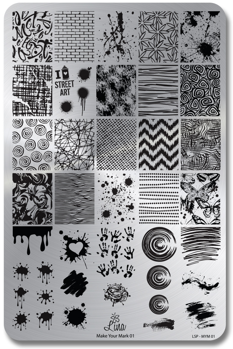 Lina Nail Art Supplies Mark Your Mark 01