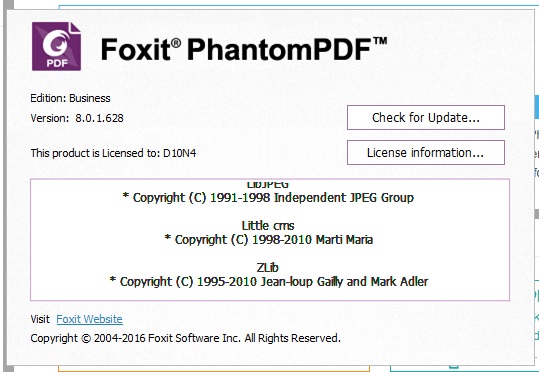 foxit phantom pdf activation key