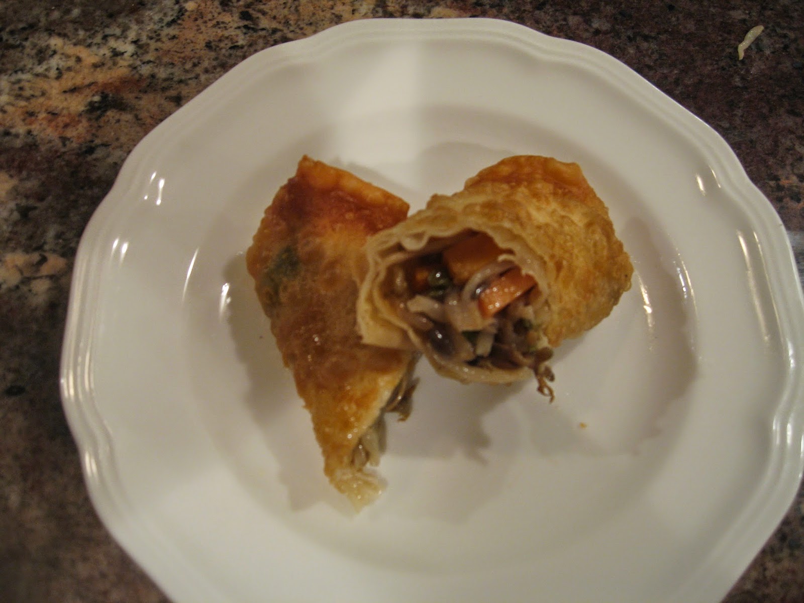 Lulu Cooks and Tells Egg Rolls with Bean Sprouts and Sweet Potatoes