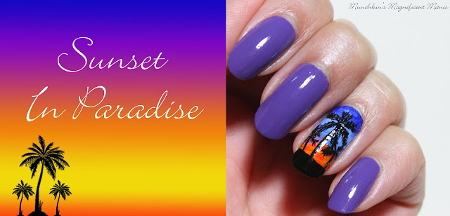 7. Tropical Sunset Nail Designs - wide 4
