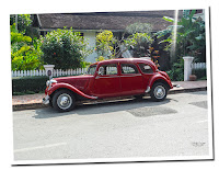 classic car in laos