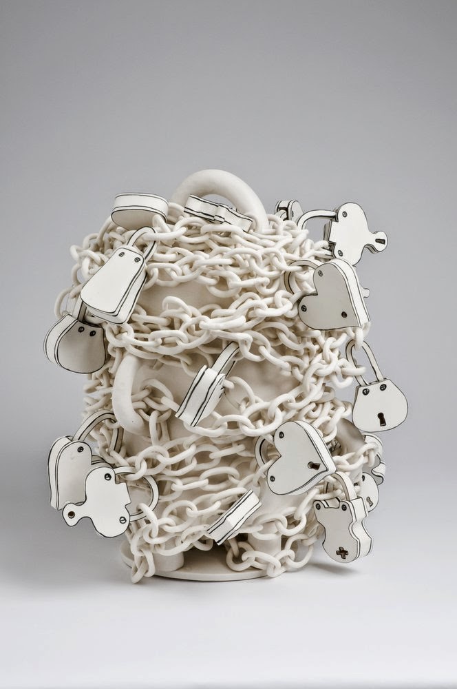 08-Locked-and-Chained-2-Katharine-Morling-Porcelain-Sculptures-www-designstack-co