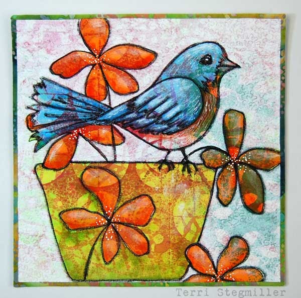 Terri Stegmiller Art and Design: THE 100 - My Art Donation