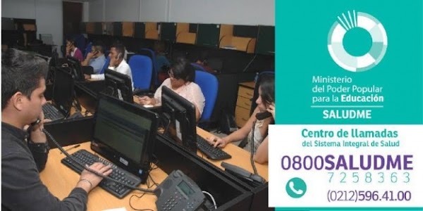Docentes, obreros y administrativos del @MPPEDUCACION cuentan ahora con el Sistema Integral de Salud 0800-SALUDME Docentes, obreros y administrativos del @MPPEDUCACION cuentan ahora con el Sistema Integral de Salud 0800-SALUDME