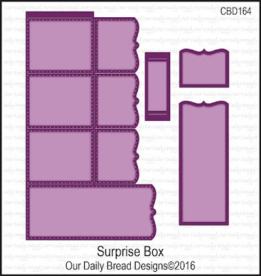 Our Daily Bread Designs Custom Dies: Surprise Box