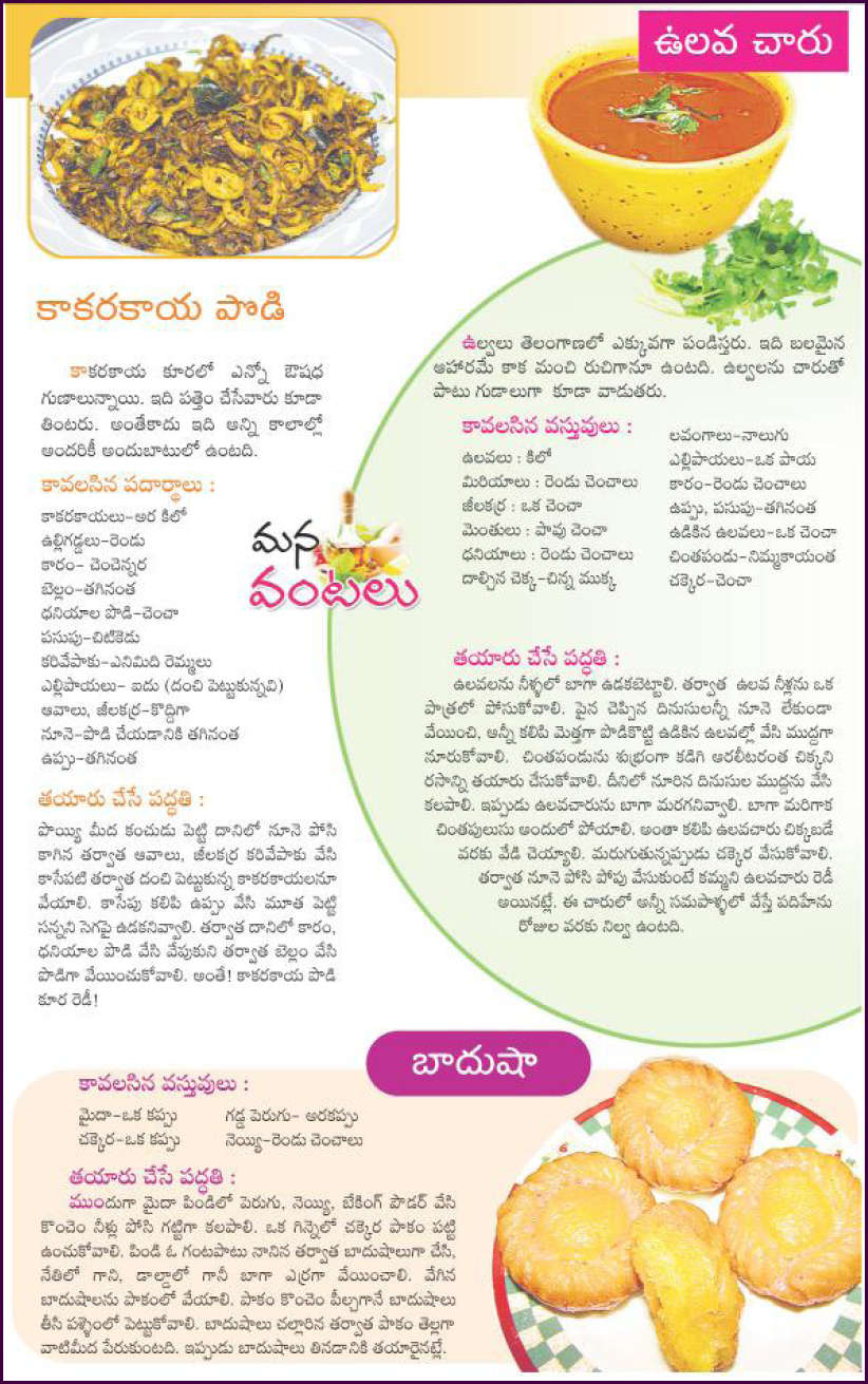 TELUGU WEB WORLD OLAVA CHARU KAKARA KAYA POWDER AND SWEET BHADSHA