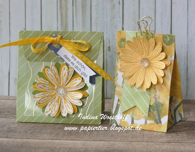 Gänseblümchen | Stampin' Up! | Daisy | papiertier Indina | Verpackung