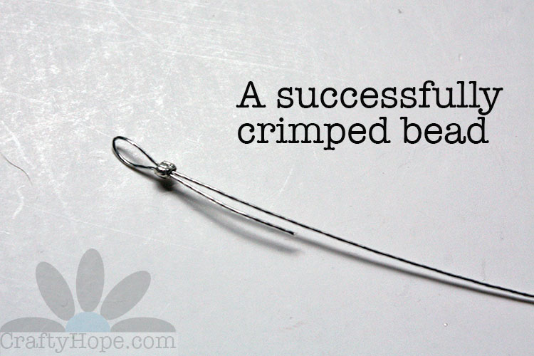 CraftyHope: Jewelry-Making for Beginners Part 9: Using Crimp Beads