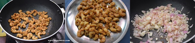 Step 3 - Kerala style Prawn Masala Recipe