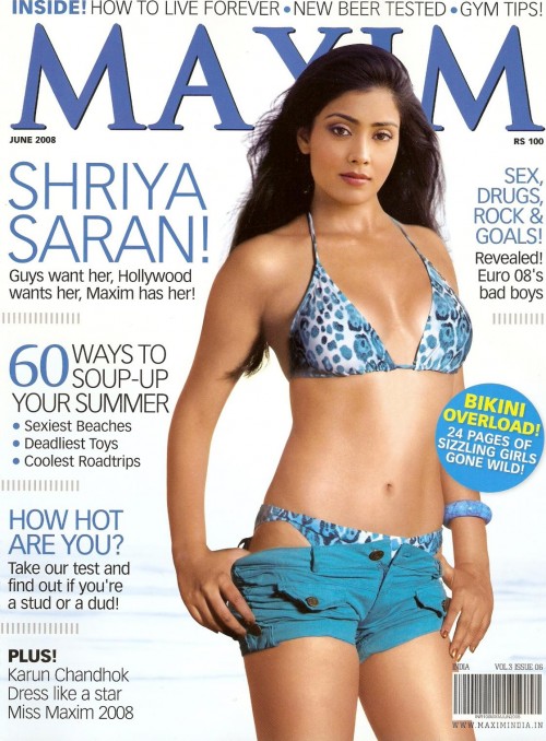Bollywood Beauties sexy in Maxim Cover Page