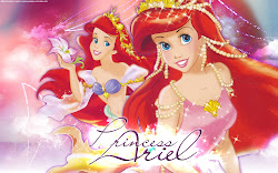 mermaid disney ariel princess characters litle pretty walt wallpapers desktop anime beautifull