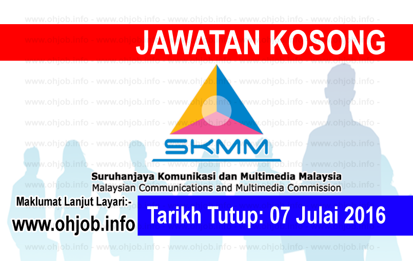 Job Vacancy at Suruhanjaya Komunikasi Dan Multimedia Malaysia (SKMM
