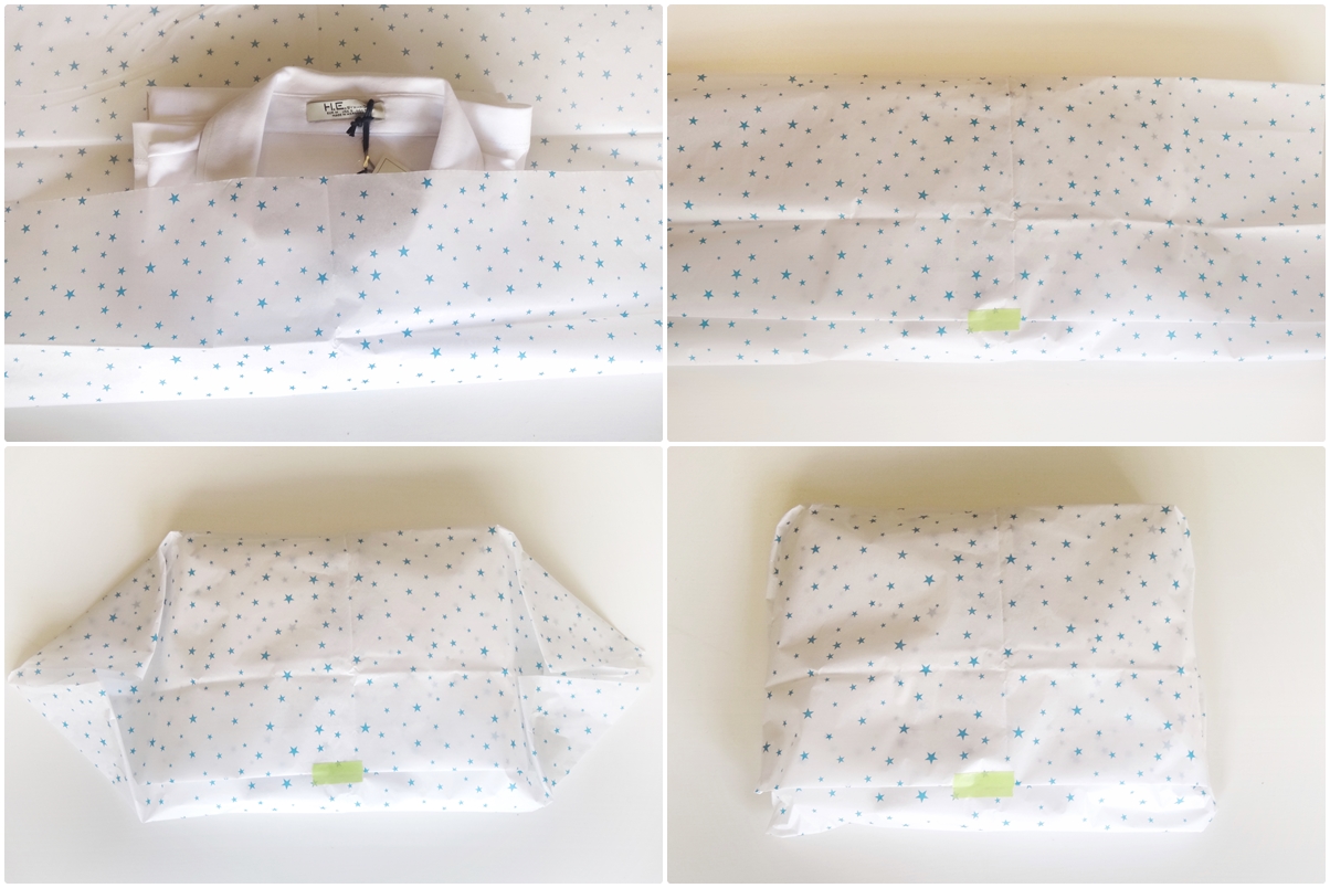 Actualizar 93+ imagen como envolver ropa en papel seda