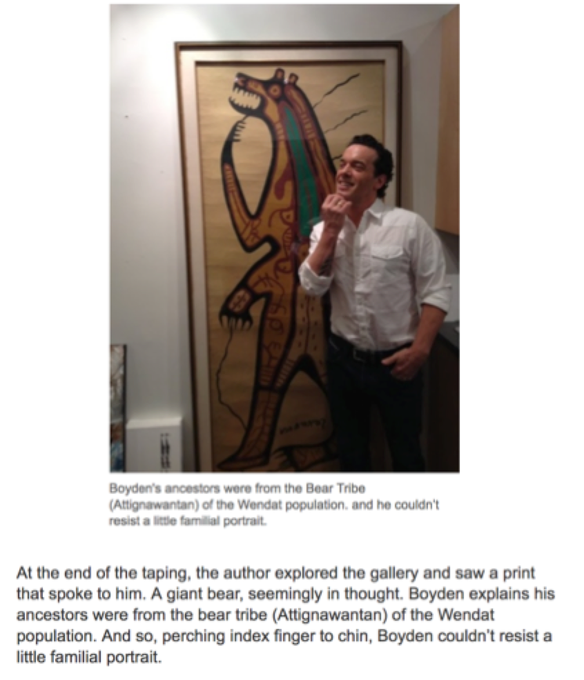 Daniel Heath Justice's thread on Twitter, regarding that Wendat claim. Tanya Talaga's Joseph Boyden's ...
