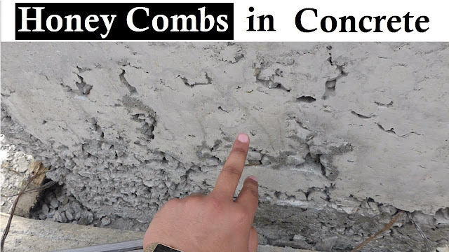 Why Honey combs occur in concrete at site