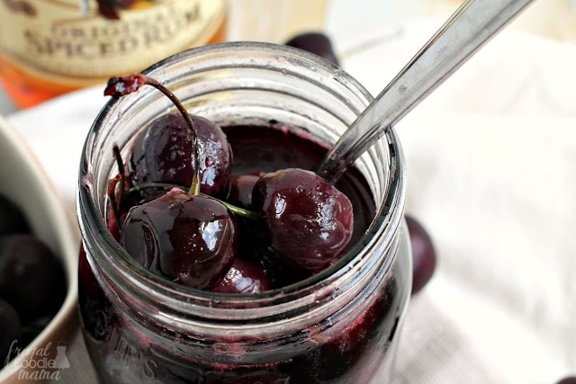 Looking for a way to make those sweet, in-season cherries last just a little longer? Make these boozy Vanilla Spiced Rum Soaked Cherries!