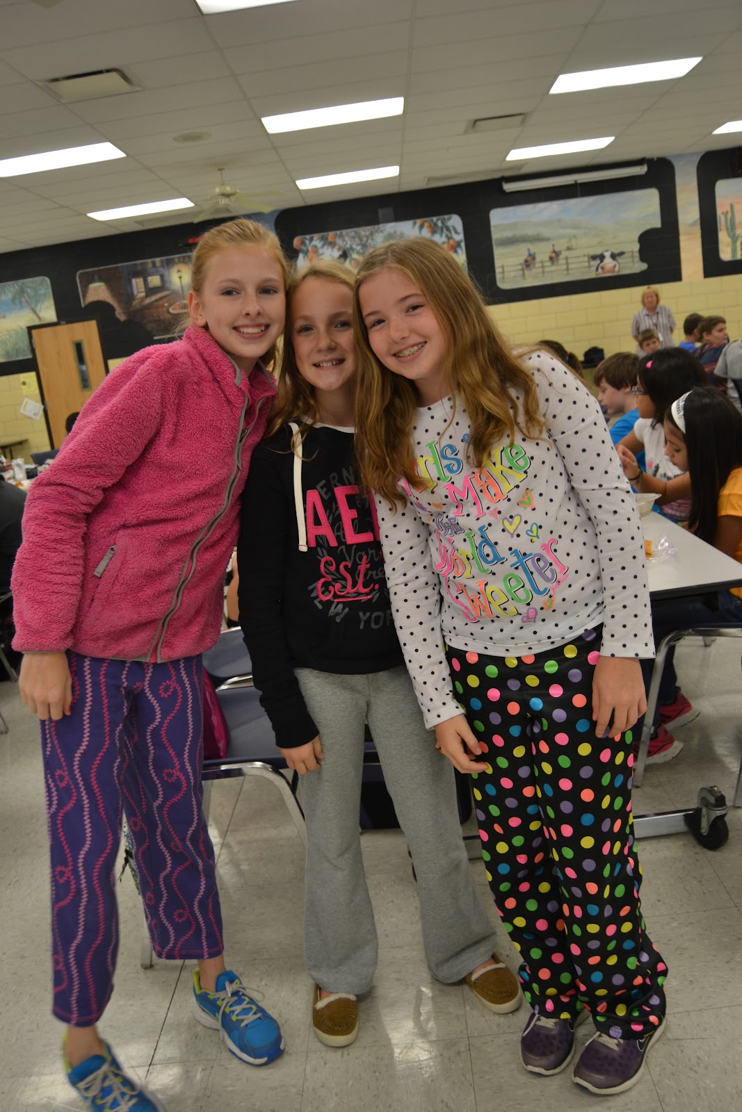 What's New at Truman: Spirit Week Monday~Pajama Day