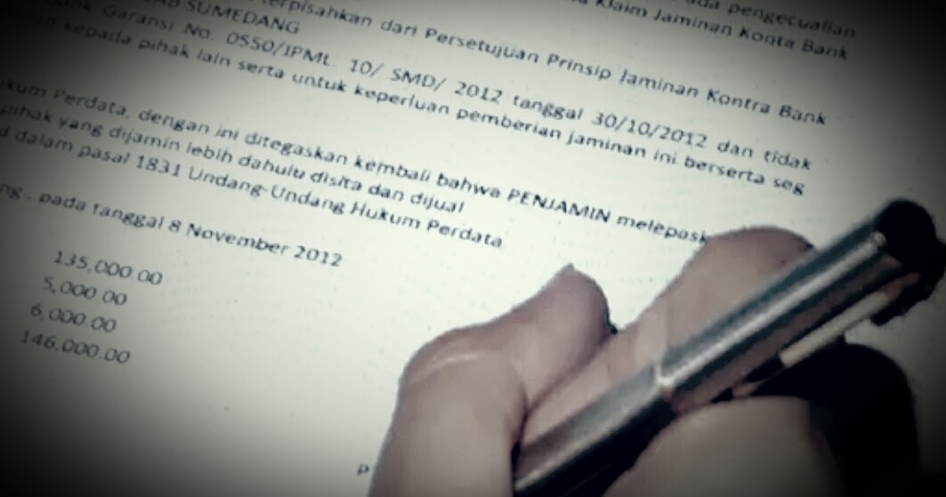 Pengertian Bank Garansi Serta Tujuan Dan Dasar Hukum Bank Garansi (Bank