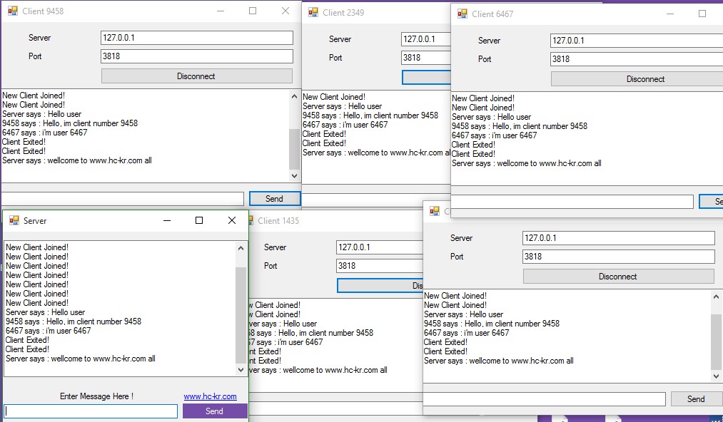 VB.NET Multi Client Server Chat Application TCP/IP Client/Server ...