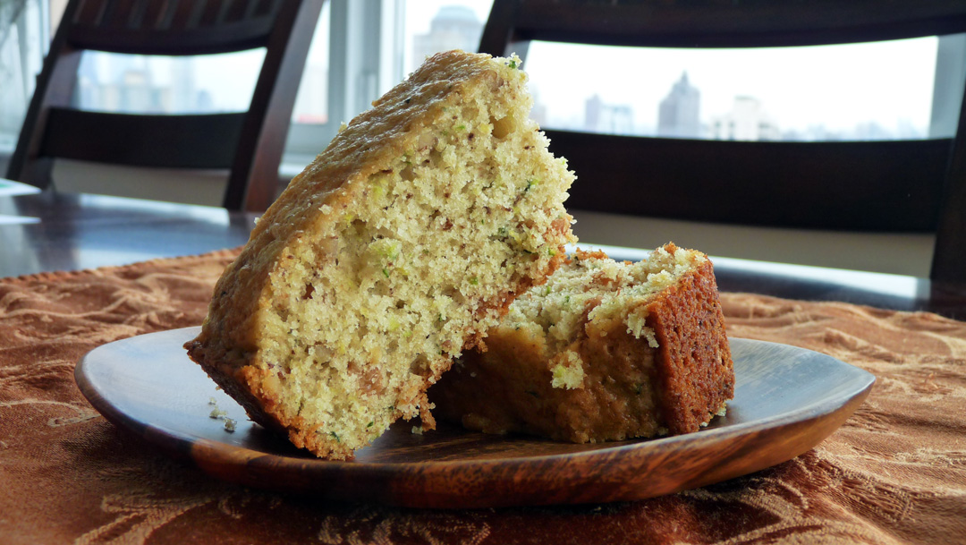 Whole Wheat Zucchini Raisin Nut Bread