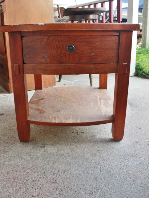 JL Designs: Warm Wood & White Night Stands;