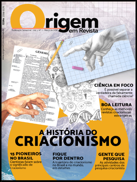 Revista com conteúdo criacionista