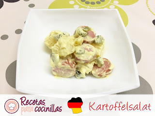 German potato salad (Kartoffelsalat)