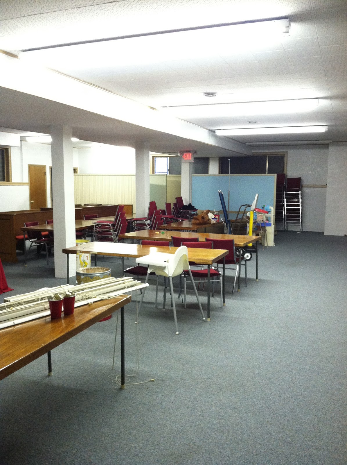 a home in the making {renovate} a church basement