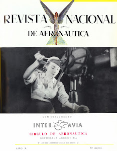 Revista Nacional de Aeronáutica - 1950 antecesora de la revista Aeroespacio.