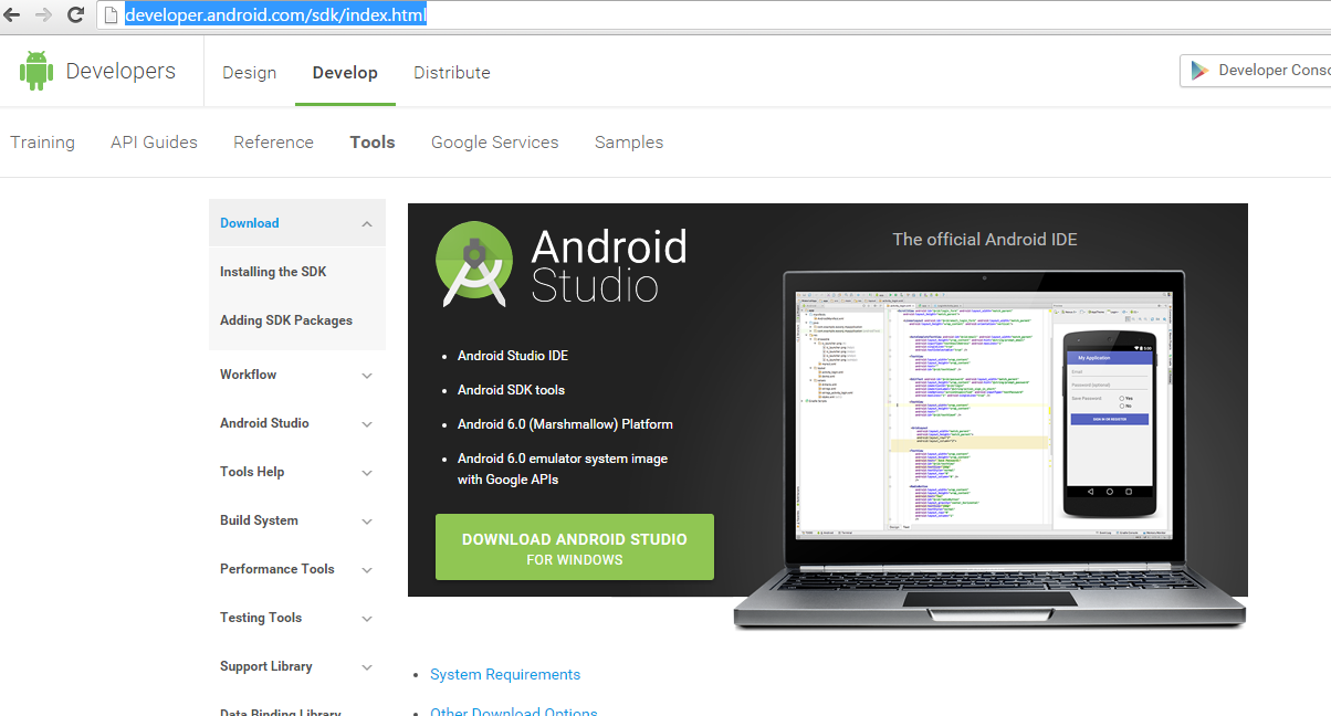 Download android jdk