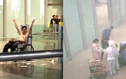 Beijing airport bomb blast