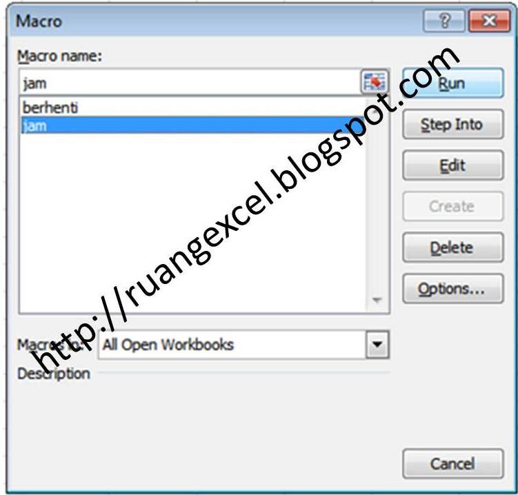 Trik Membuat Jam Digital di Microsoft Excel Ruang Excel
