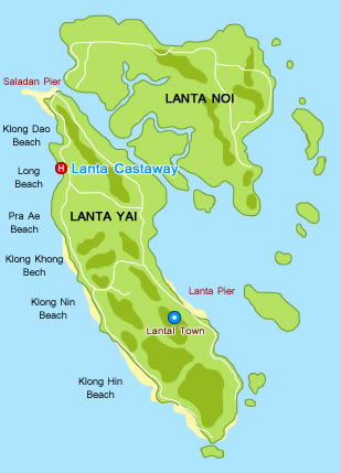 Map of Lanta