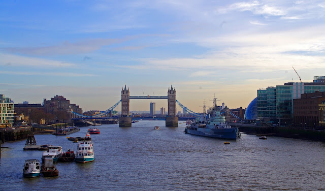 Tower Bridge and Thames River London