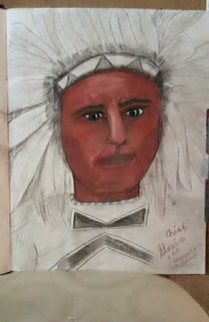 American Indian Chief ethnic series by Gloria Poole of Missouri American Indian Chief ethnic series by Gloria Poole of Missouri